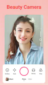 Caméra beauté - Caméra selfie screenshot