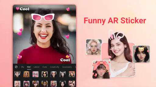 Caméra beauté - Caméra selfie screenshot