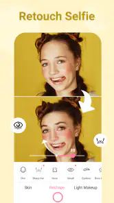 Caméra Beauté - Selfie,Éditeur screenshot
