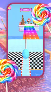 Candy Race Launcher screenshot
