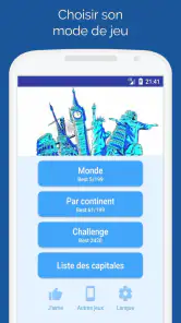 Capitales des pays: Quiz monde screenshot