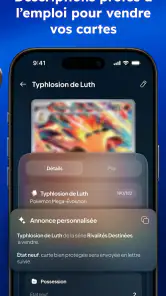 Cardzia – Cartes TCG & Scellés screenshot