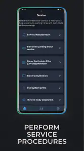 Carista OBD2 screenshot