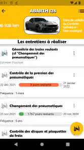Carnet Entretien pour Voitures screenshot