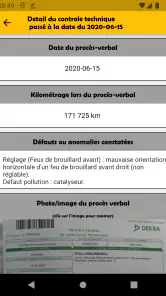 Carnet Entretien pour Voitures screenshot