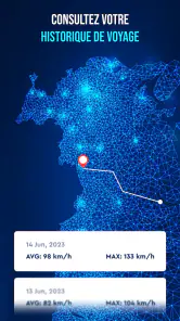Carte radar, détecteur radar screenshot
