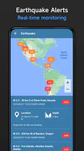 Carte radar météo en direct screenshot