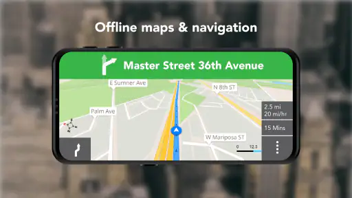 Cartes et navigation GPS screenshot