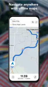 Cartes et navigation GPS screenshot