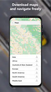 Cartes et navigation GPS screenshot