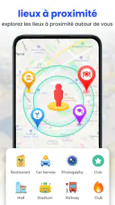 Cartes GPS satellite en direct screenshot