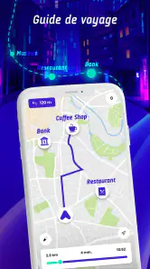 Cartes hors ligne, GPS screenshot