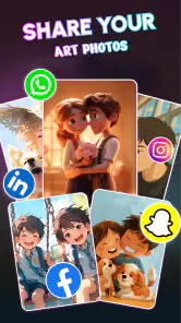 Cartoon Photo Editor - ToonAI screenshot