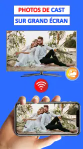 Caster le téléphone sur la tv screenshot