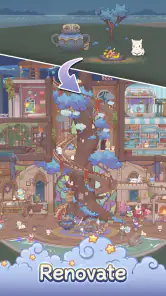 Cats&Soup : Merge Magic Recipe screenshot