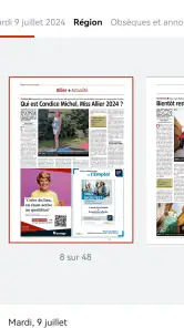 Centre France Le Journal screenshot