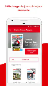 Centre Presse Aveyron, Le Jour screenshot