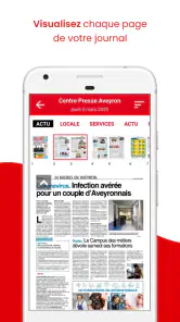 Centre Presse Aveyron, Le Jour screenshot