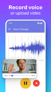Changeur de voix vidéo Pro screenshot
