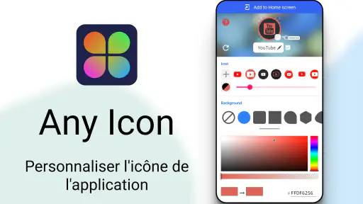 Changeur d'icône screenshot