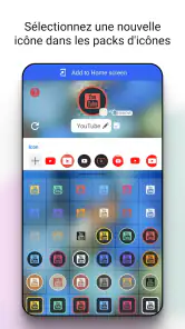 Changeur d'icône screenshot