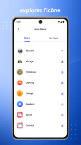 Changeur et éditeur d'icônes screenshot