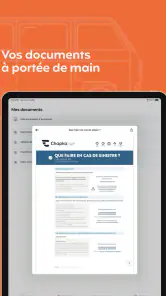 Chapka, assurance voyage screenshot