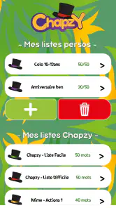 Chapzy : Mimer, Deviner ! screenshot