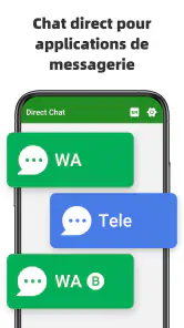 Chat Direct & Messagerie screenshot
