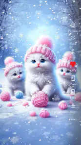 Chat mignon Fond d'écran HD screenshot