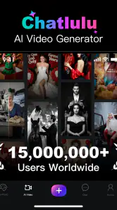 Chatlulu : Photo & Vidéo IA screenshot