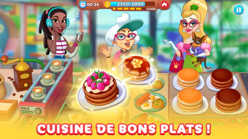 Chef Friends: Jeu de Cuisine screenshot
