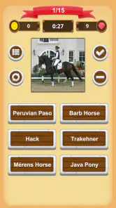 Chevaux - Quiz screenshot