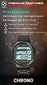 Chrono Watch Face screenshot
