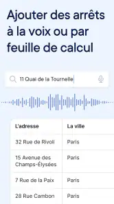 Circuit Optimiseur de trajets screenshot