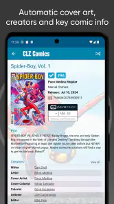 CLZ Comics - base de données screenshot