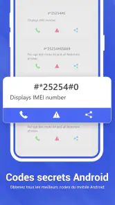 Codes secrets et hacks mobiles screenshot