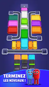 Color Bus Fill: Traffic Puzzle screenshot