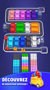 Color Bus Fill: Traffic Puzzle screenshot