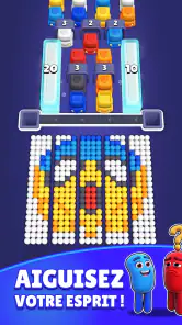 Color Bus Fill: Traffic Puzzle screenshot