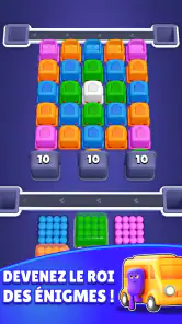 Color Bus Fill: Traffic Puzzle screenshot