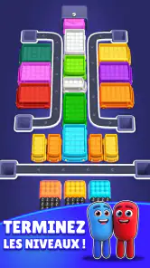 Color Bus Fill: Traffic Puzzle screenshot