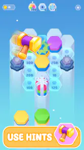 Color Slide Puzzle: Trier Hexa screenshot