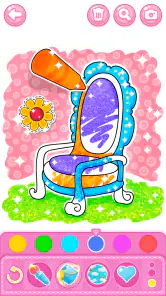 Coloriage de Chambre à Coucher screenshot