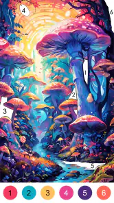 Coloriage fantaisie par numéro screenshot