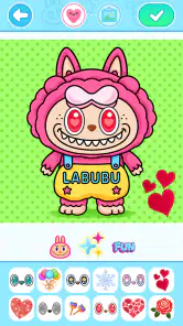 coloriages de Labubu screenshot