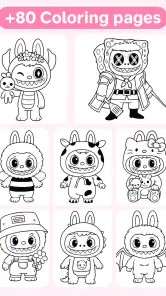 coloriages de Labubu screenshot