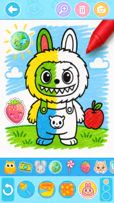 coloriages de Labubu screenshot