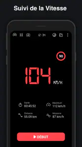 Compteur de vitesse screenshot