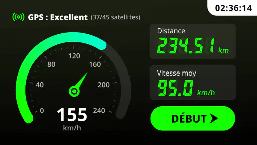 Compteur de Vitesse : Odomètre screenshot